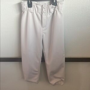 Gray softball Elastic Waistband Pants